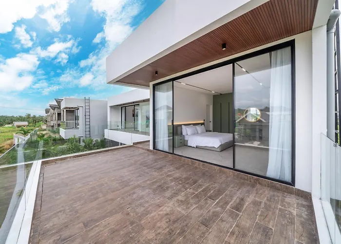 Velora - Grand Retreat With Pool & Rice Field Views ヴィラ *